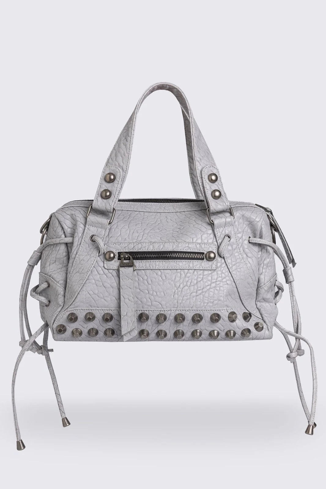 Alba Studded Faux Leather Shoulder Bag - Image 3