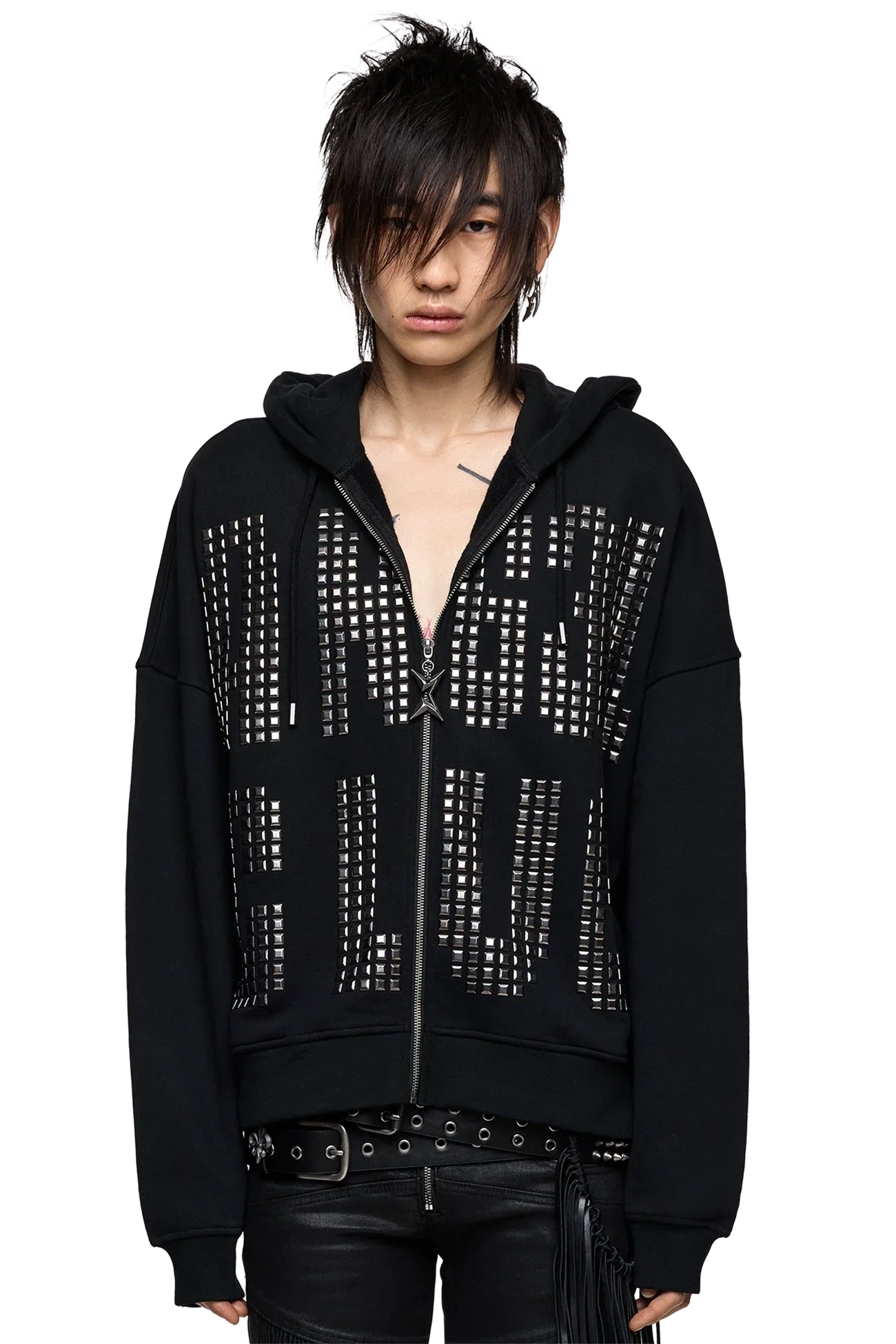 Angel Club Zip Up Hoodie - Image 5