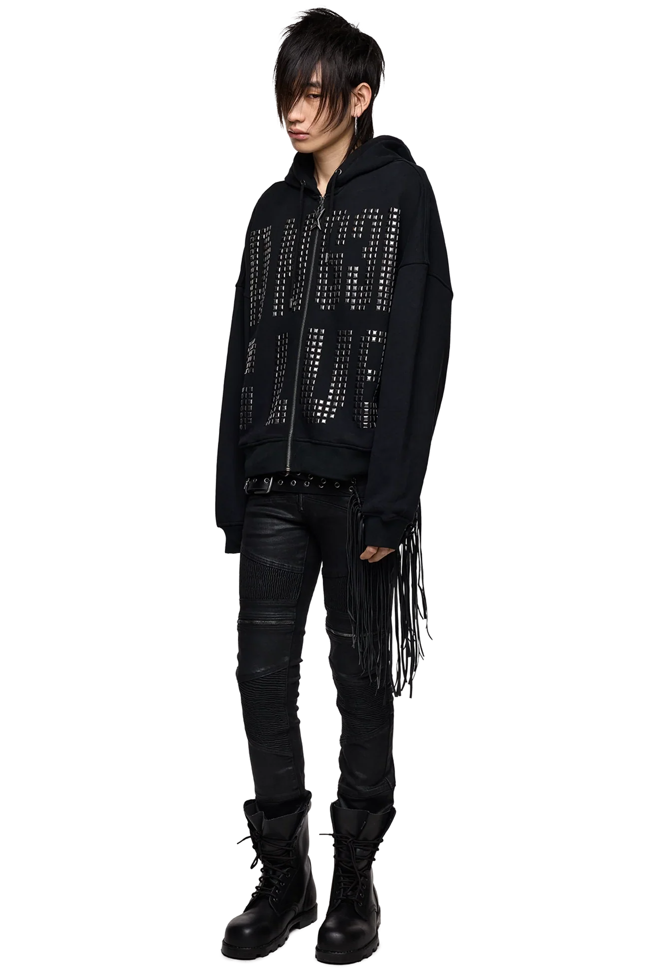 Angel Club Zip Up Hoodie - Image 6