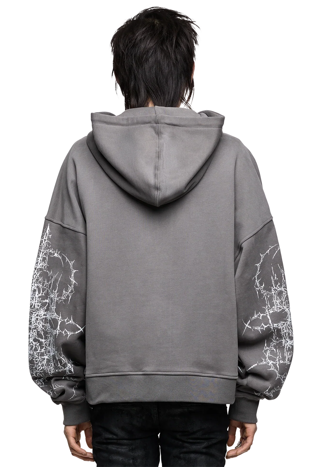 Ascension Grey Zip Up Hoodie - Image 6