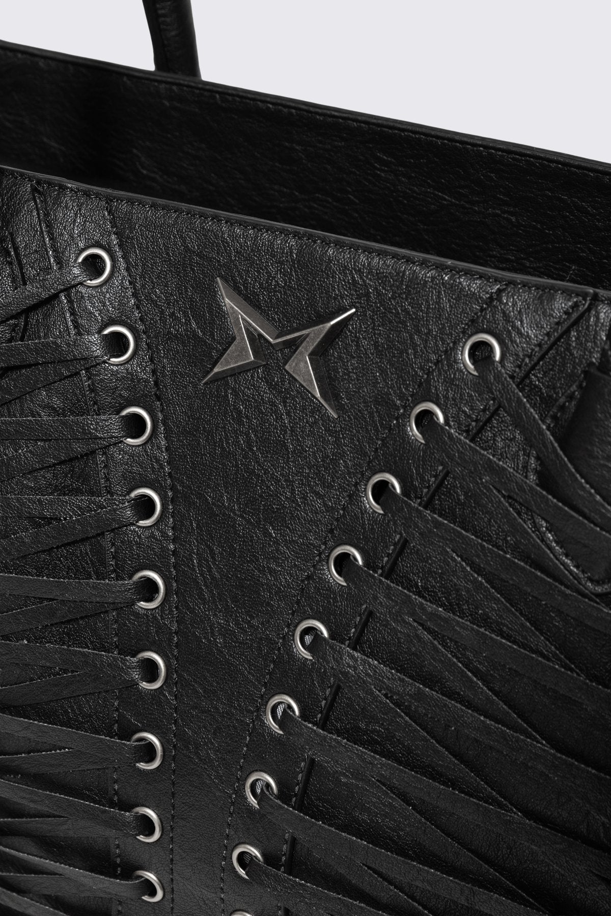Avery Lace-Up Shoulder Bag - Image 4