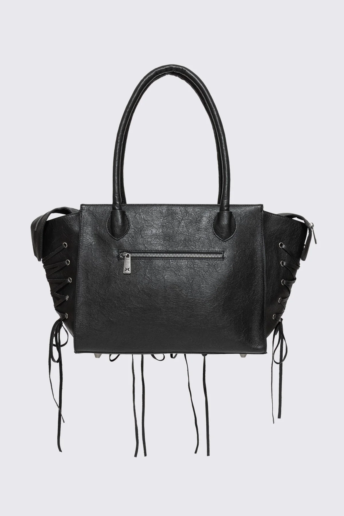 Avery Lace-Up Shoulder Bag - Image 8