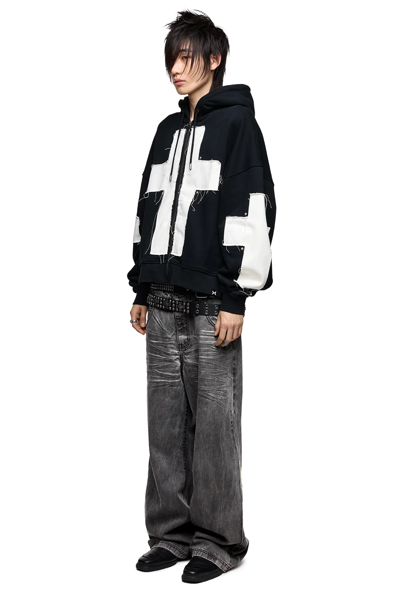 Blessed & Broken Zip Up Hoodie - Image 5