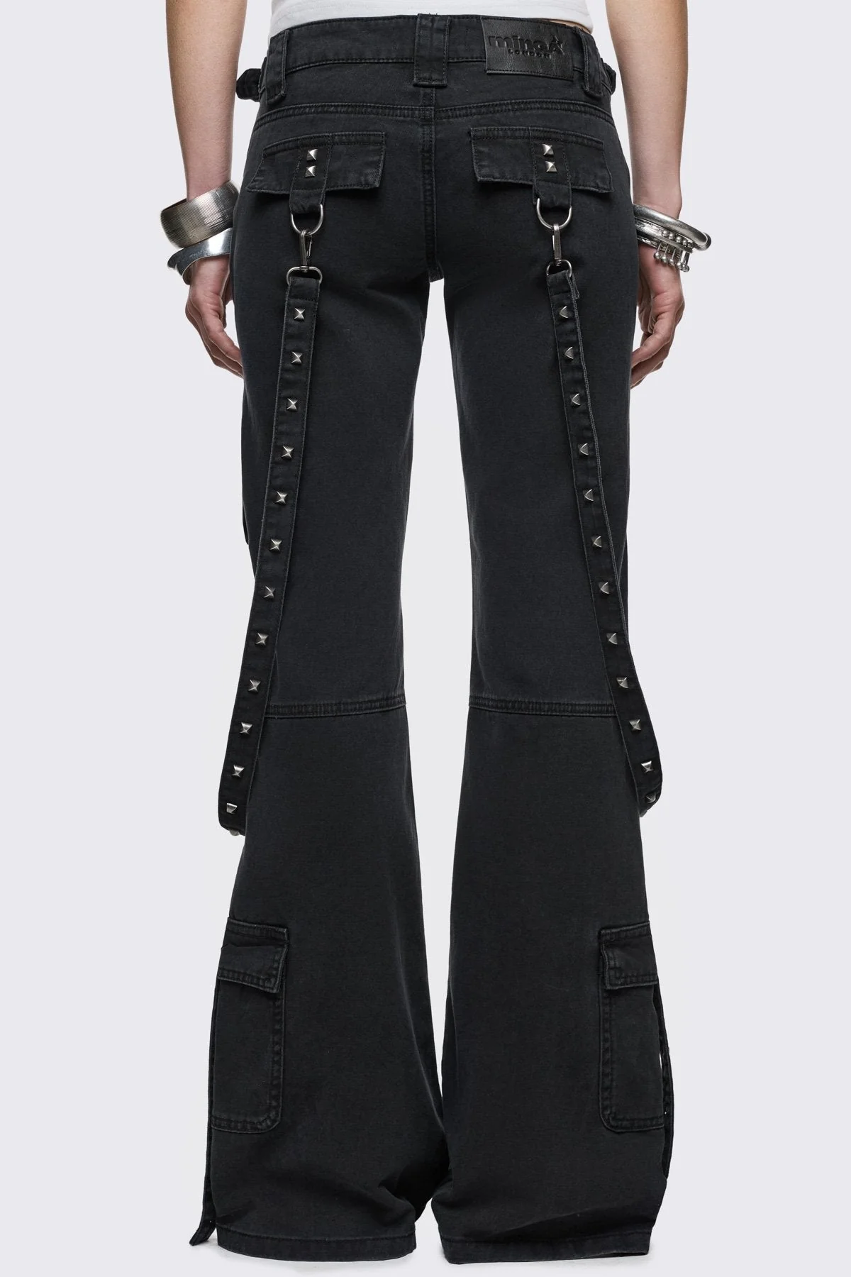 Bruise Cargo Flared Jeans - Image 7