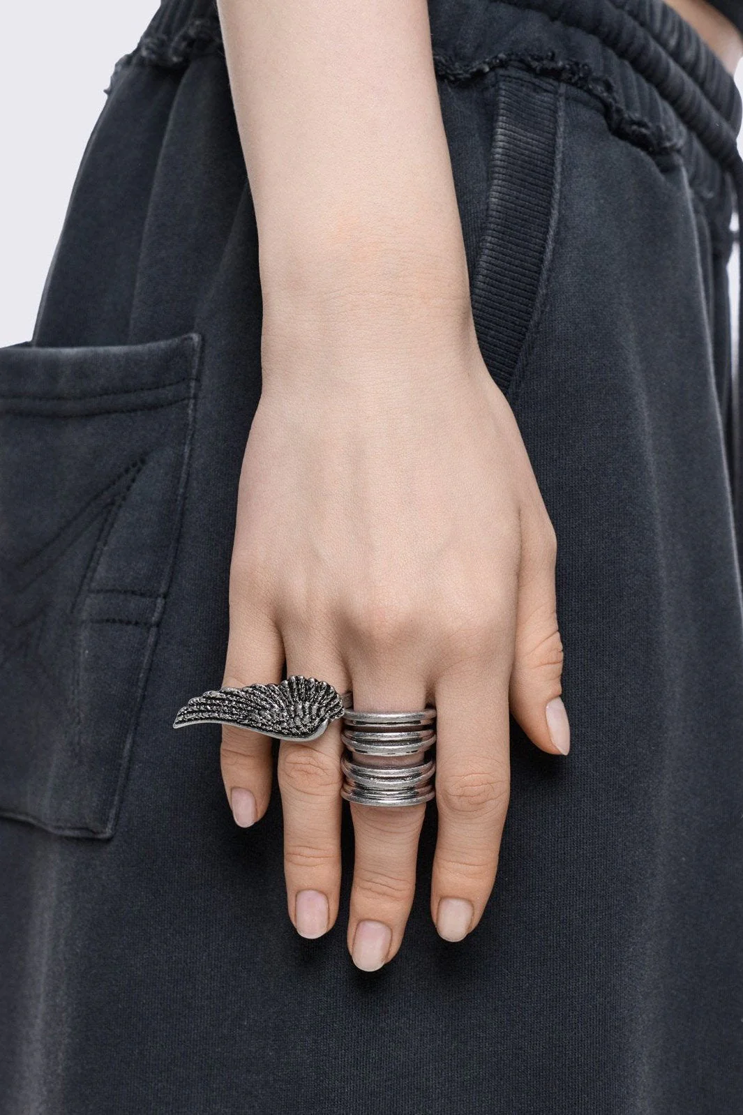 Dusty Wings Ring Set - Image 4
