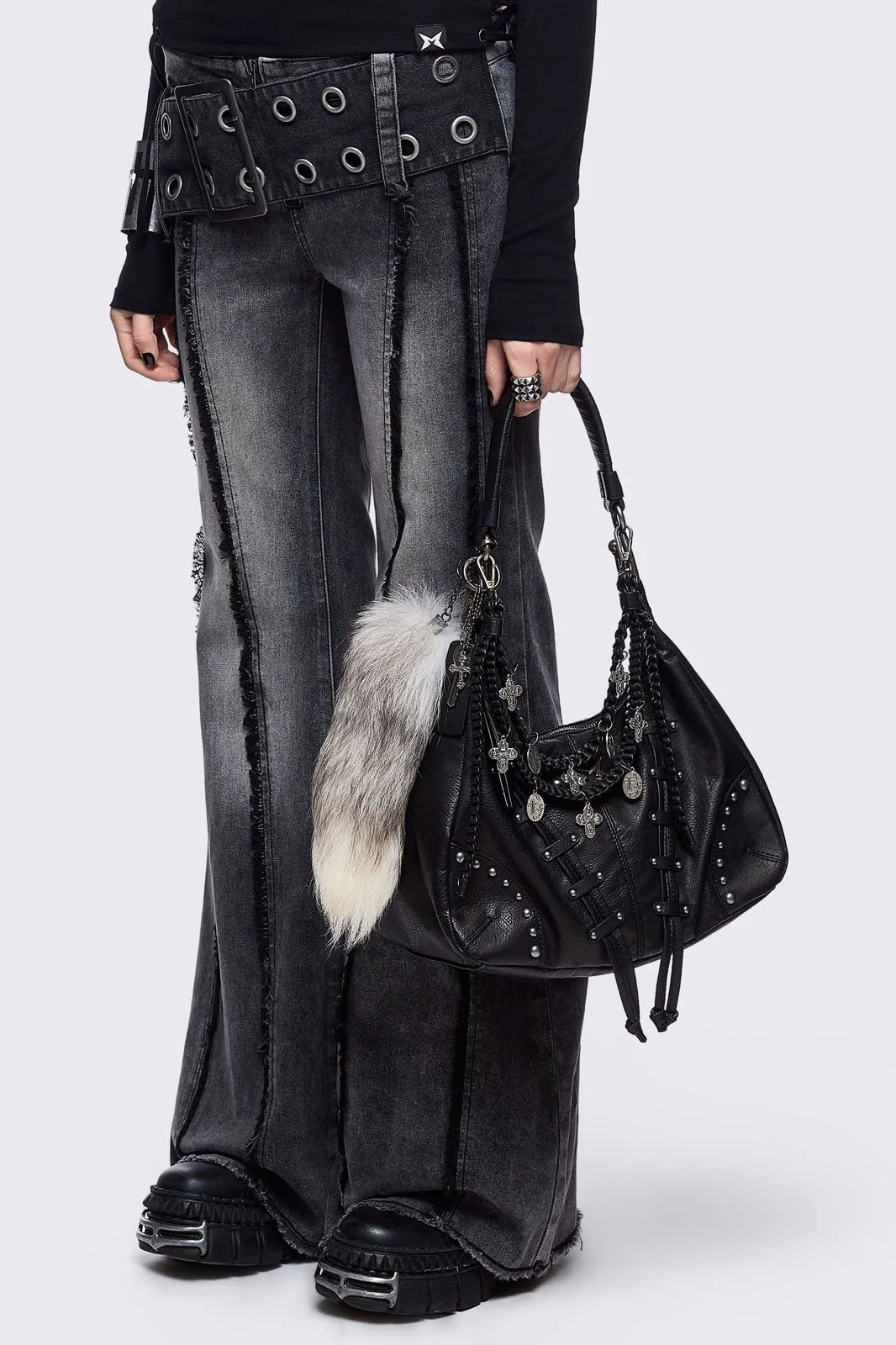 Hester Faux Leather Shoulder Bag - Image 5