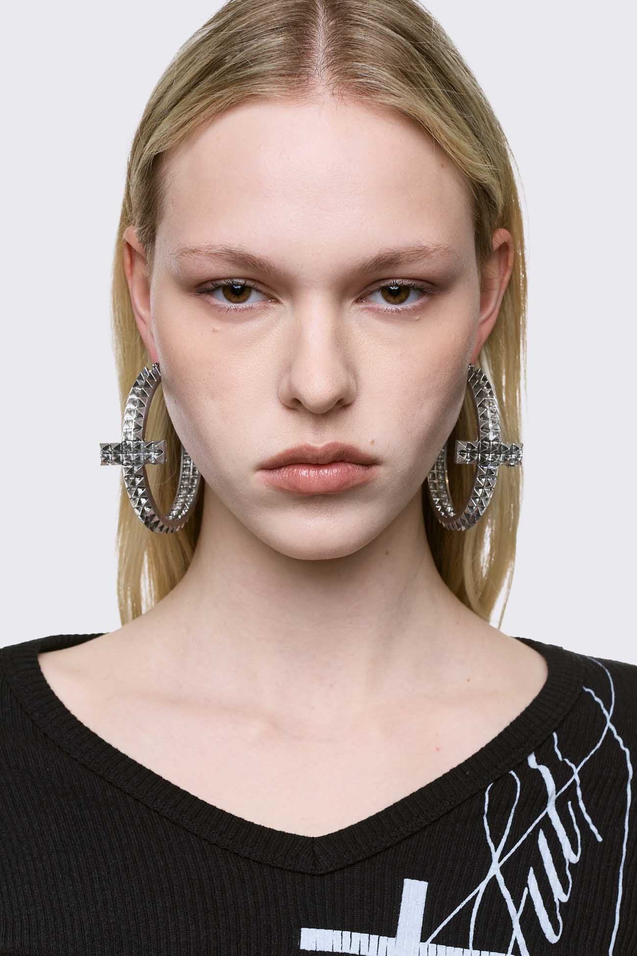 I'm Not a Saint Earrings - Image 3