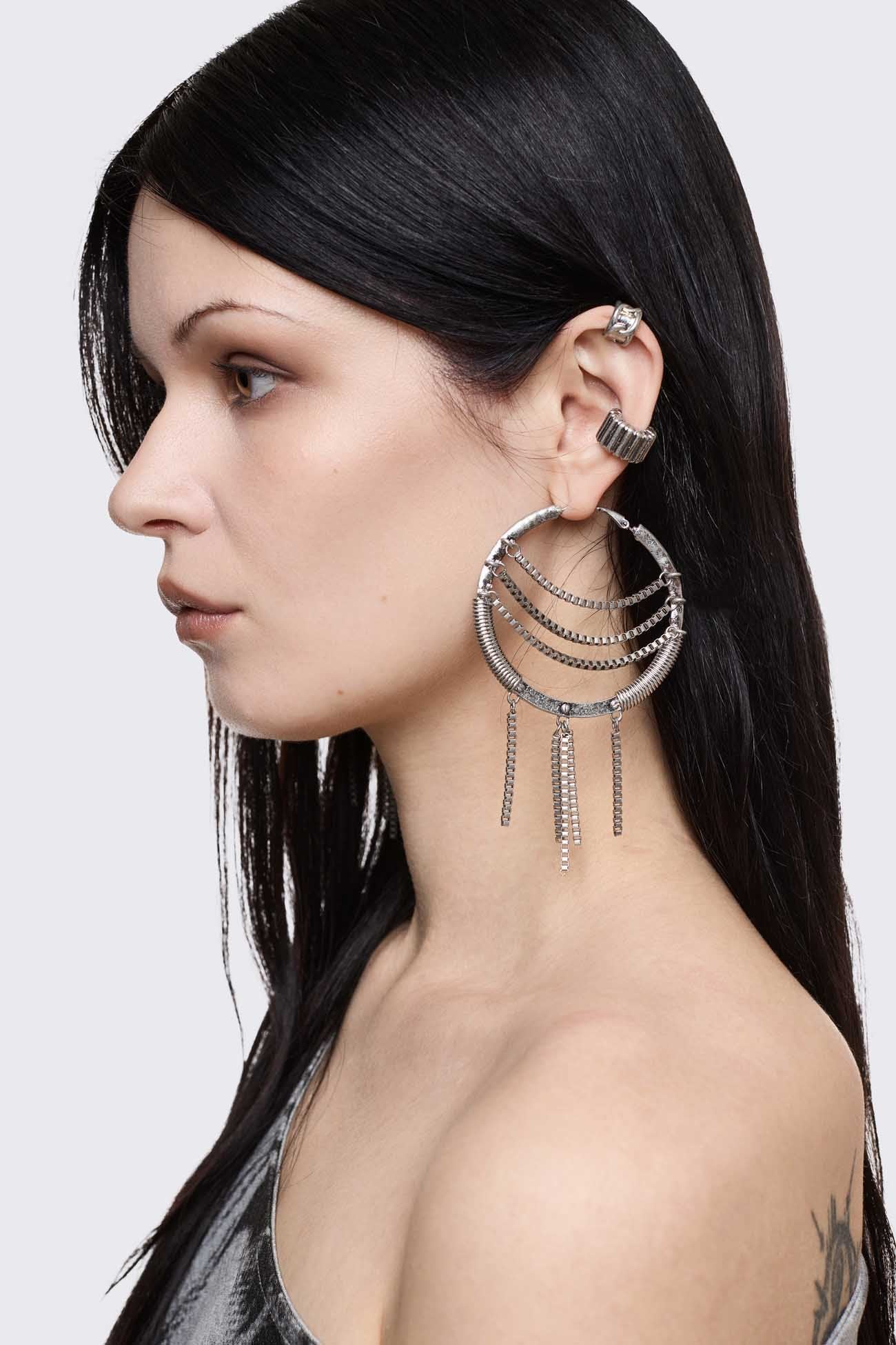 Iron Rain Earring Set - Image 2