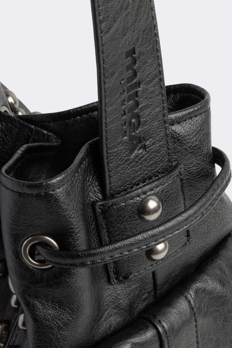 Kara Faux Leather Bucket Bag - Image 5