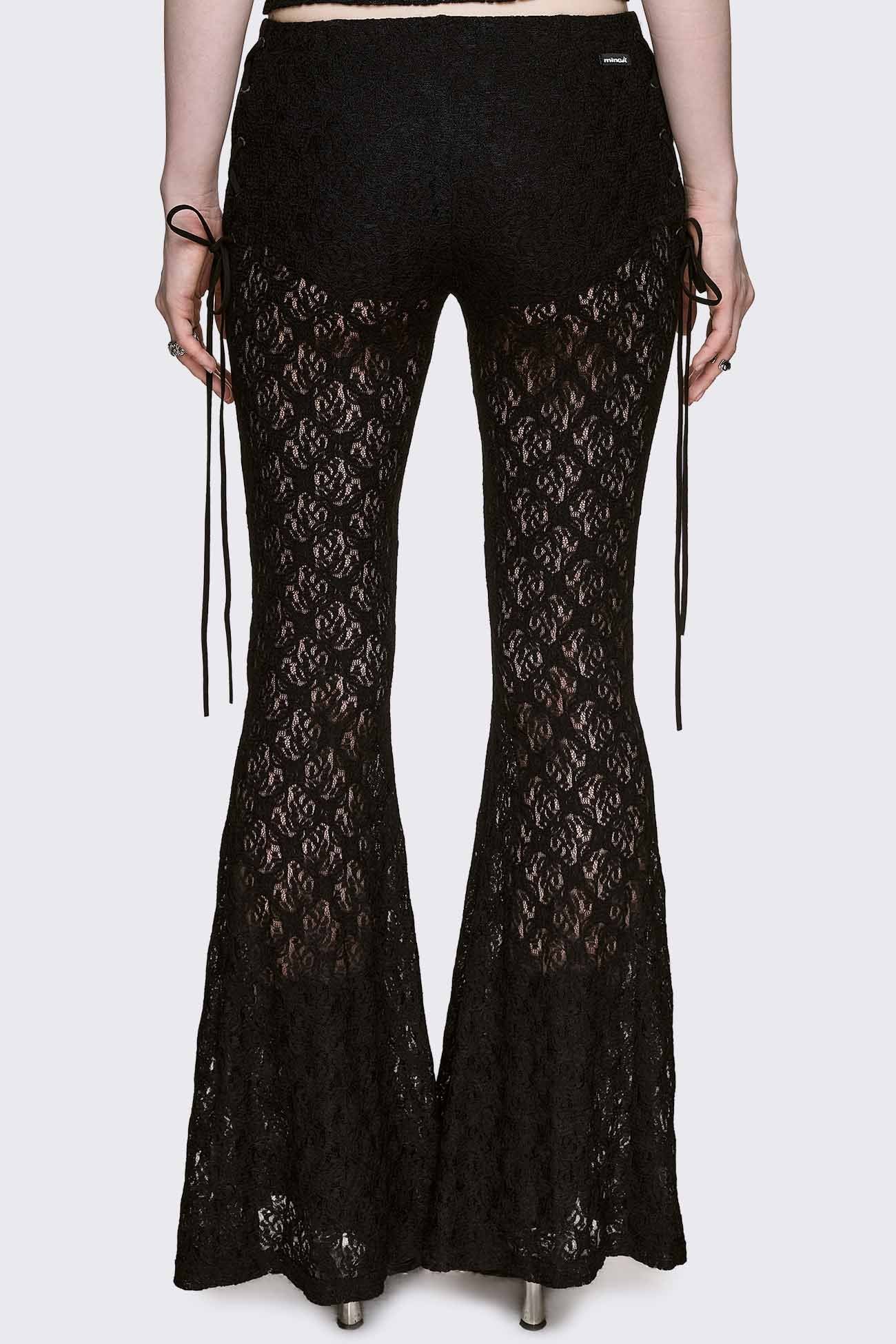 Moor Lace Flared Pants - Image 7