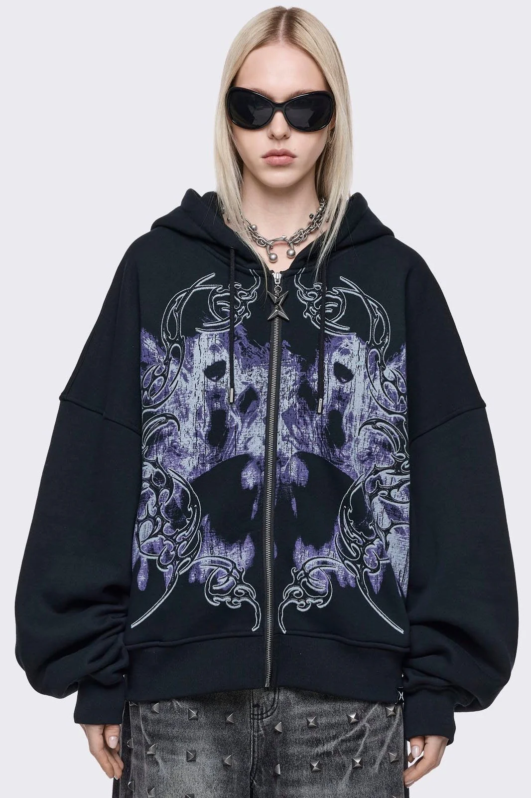 Murmur Zip Up Hoodie