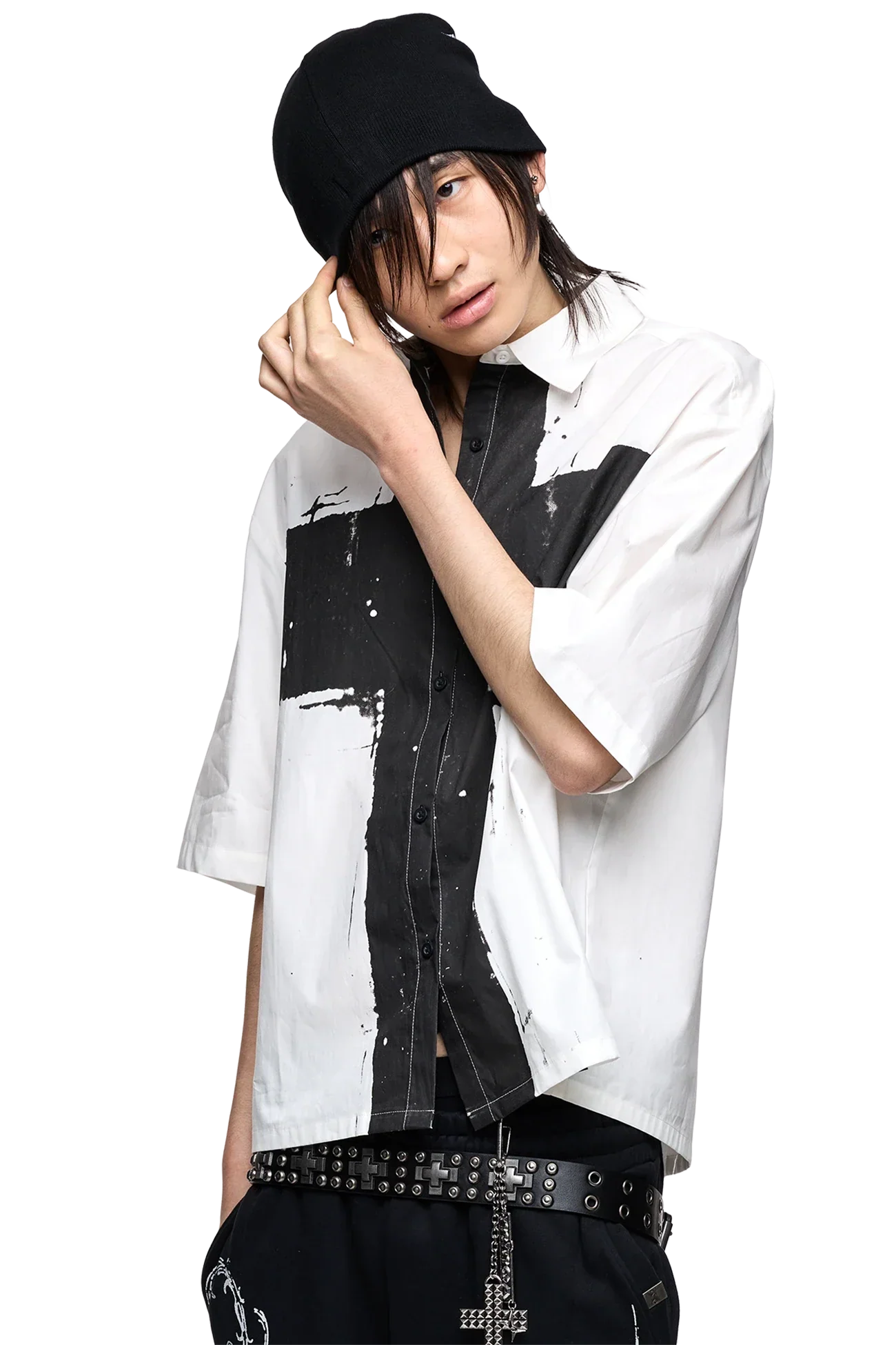 Never Saint White Shirt - Image 4