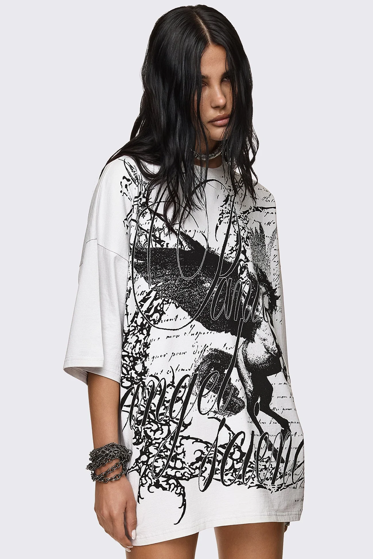 Panic Angel Graphic T-Shirt - Image 3