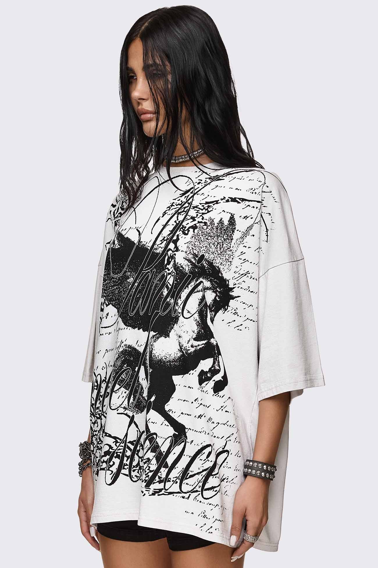 Panic Angel Graphic T-Shirt - Image 5