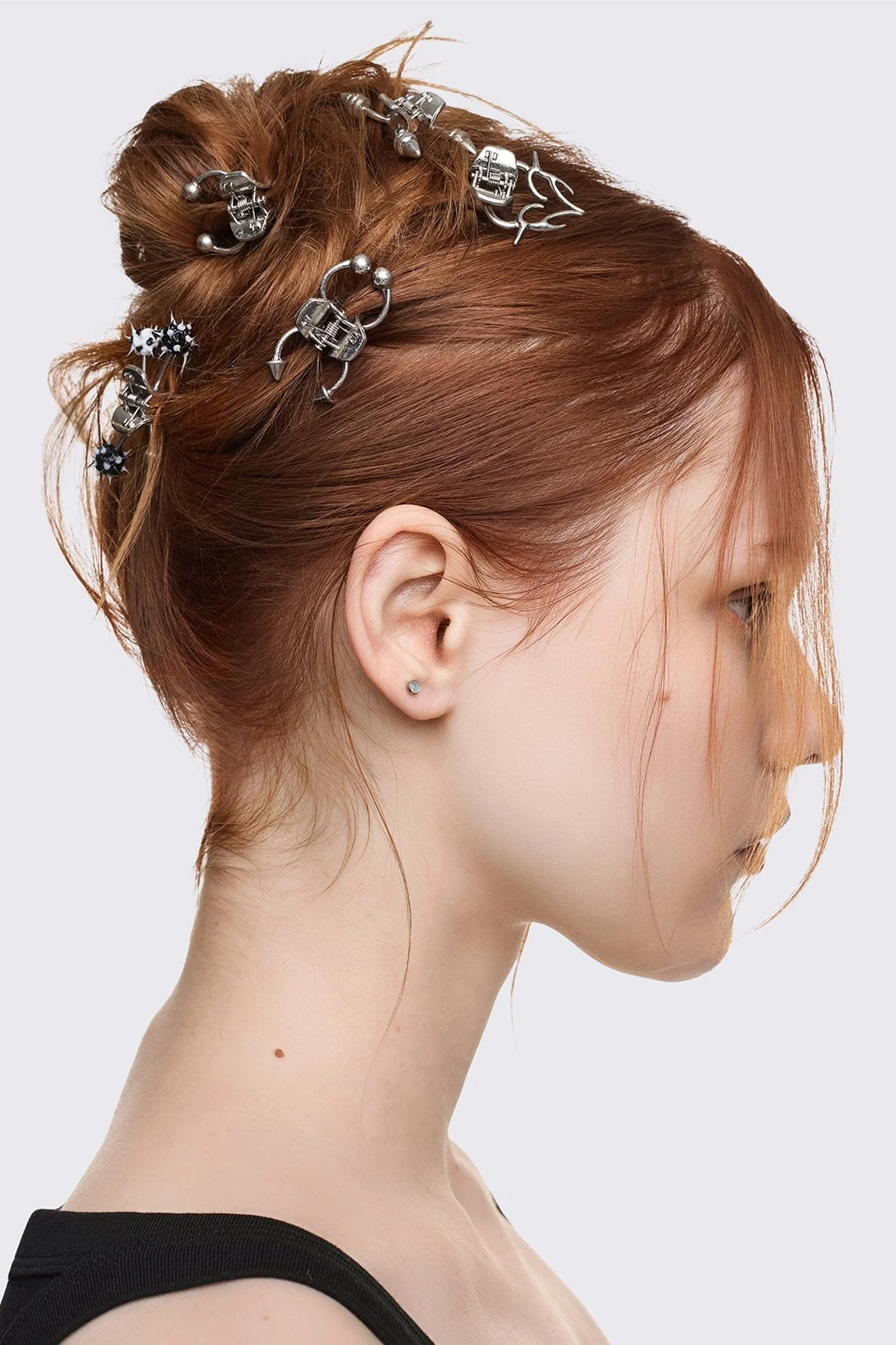 Pierce It Studs Hair Clips - Image 3