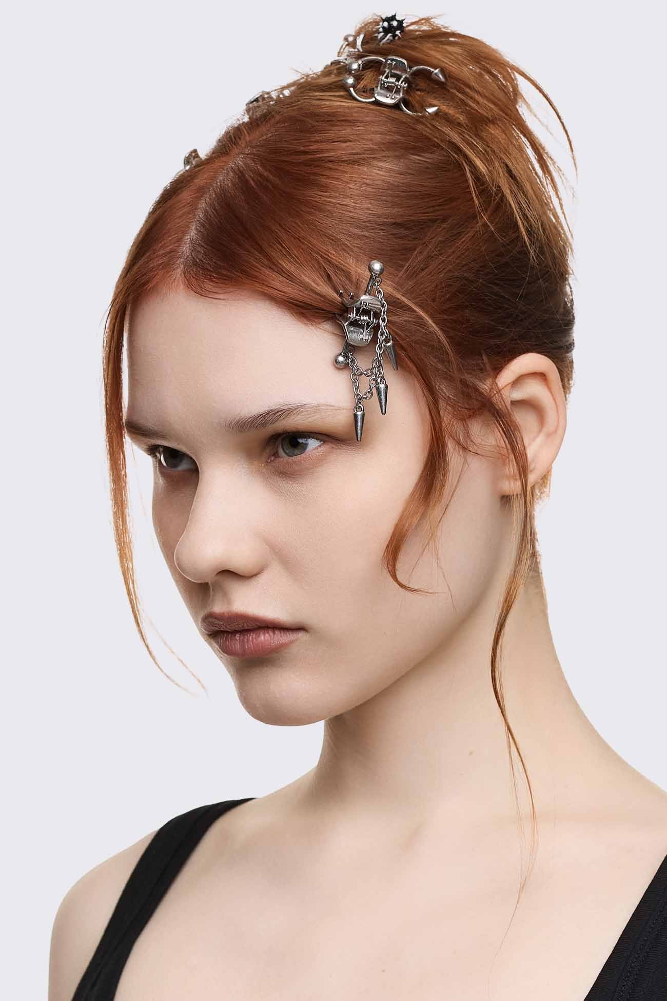 Pierce It Studs Hair Clips - Image 4
