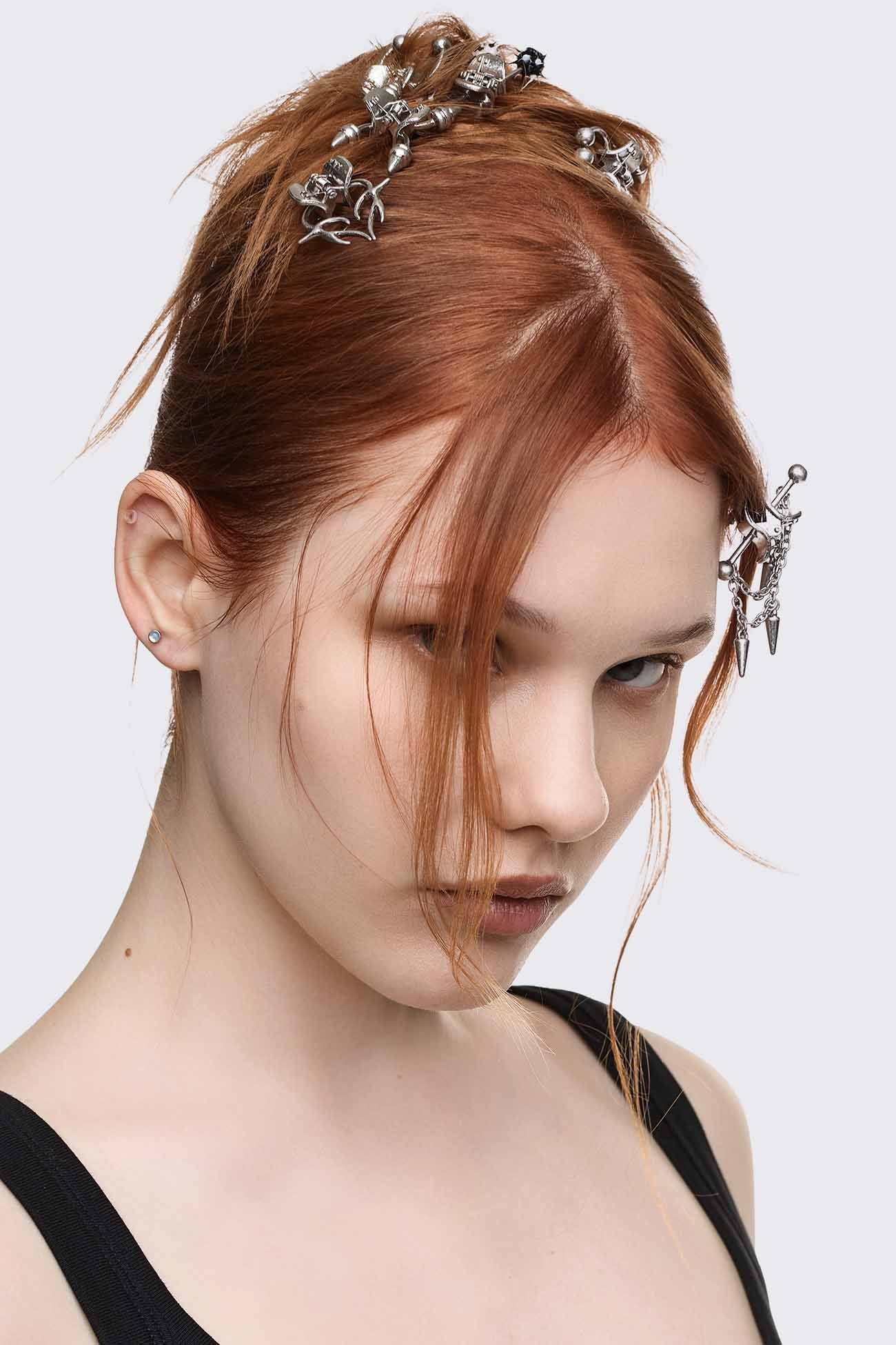Pierce It Studs Hair Clips - Image 6