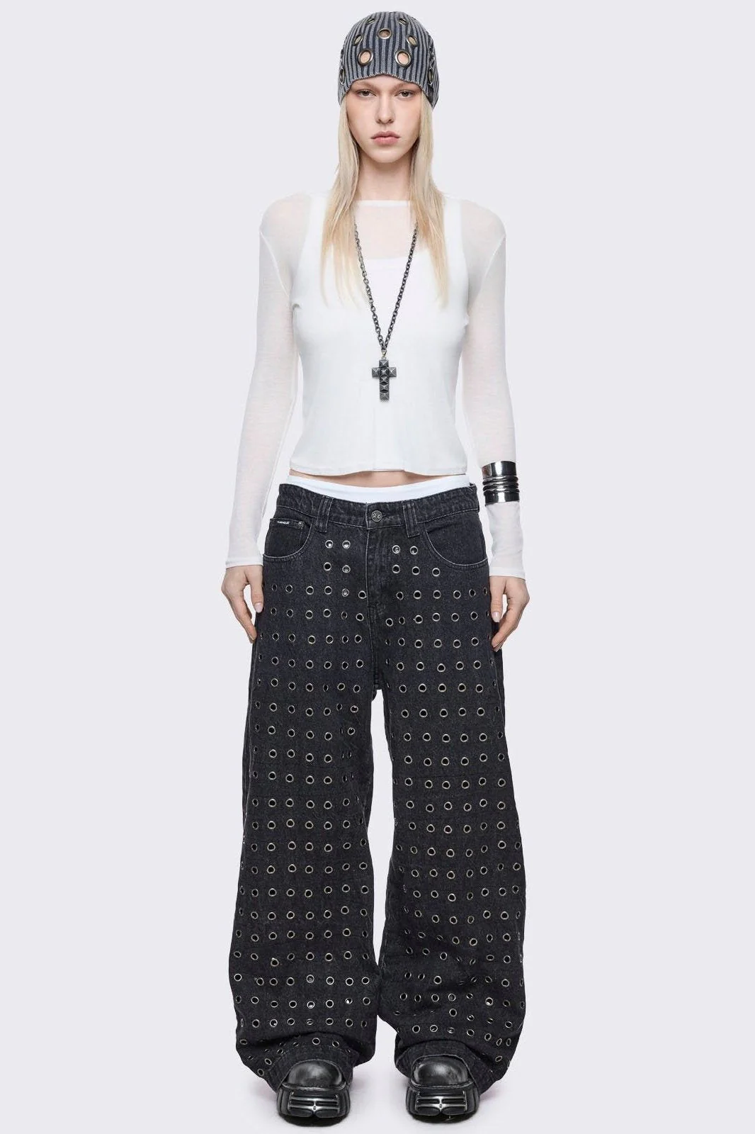 Rogue Black Baggy Jeans - Image 4