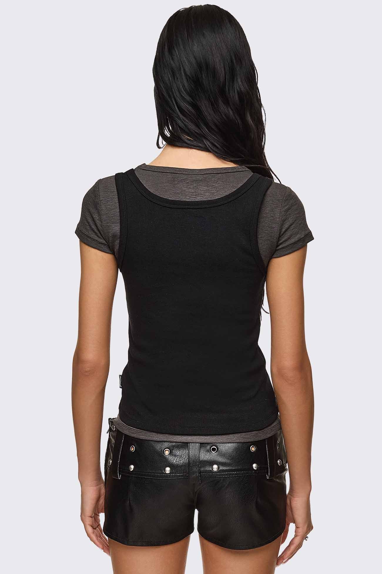 Rumour Layered Studded Top - Image 6