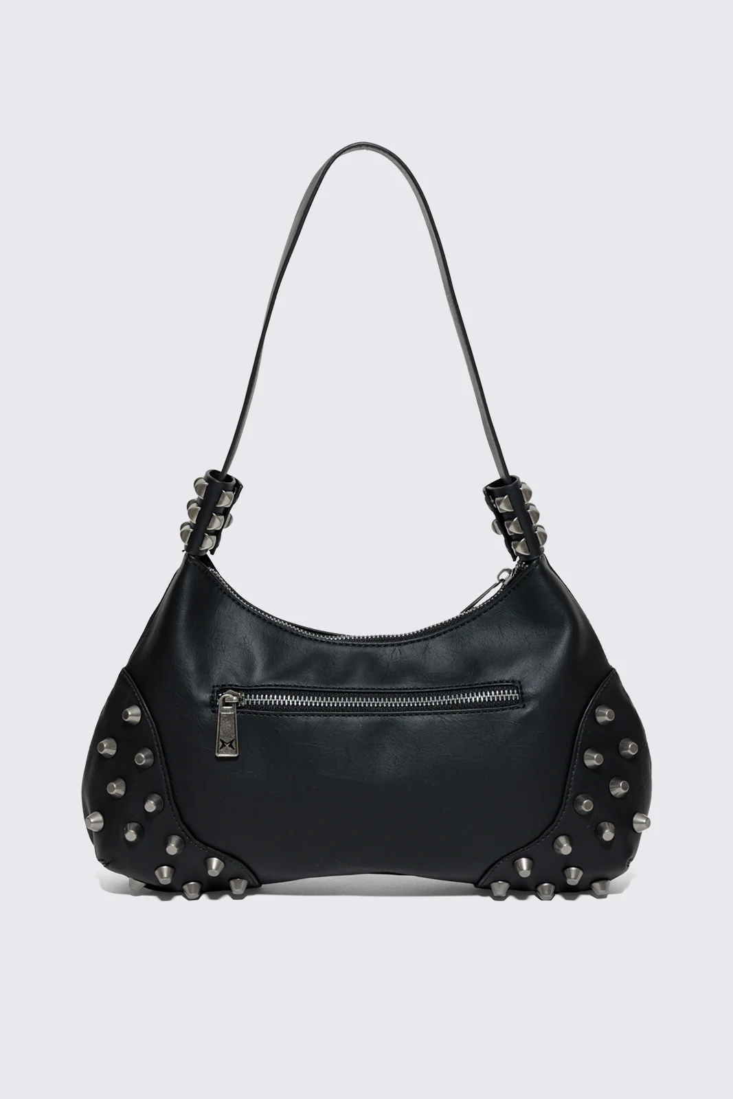 Sinner Graphic Faux Leather Shoulder Bag - Image 6