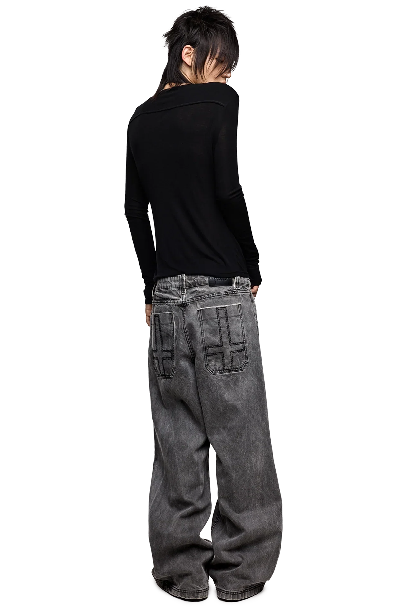 Smoke Baggy Jeans - Image 5