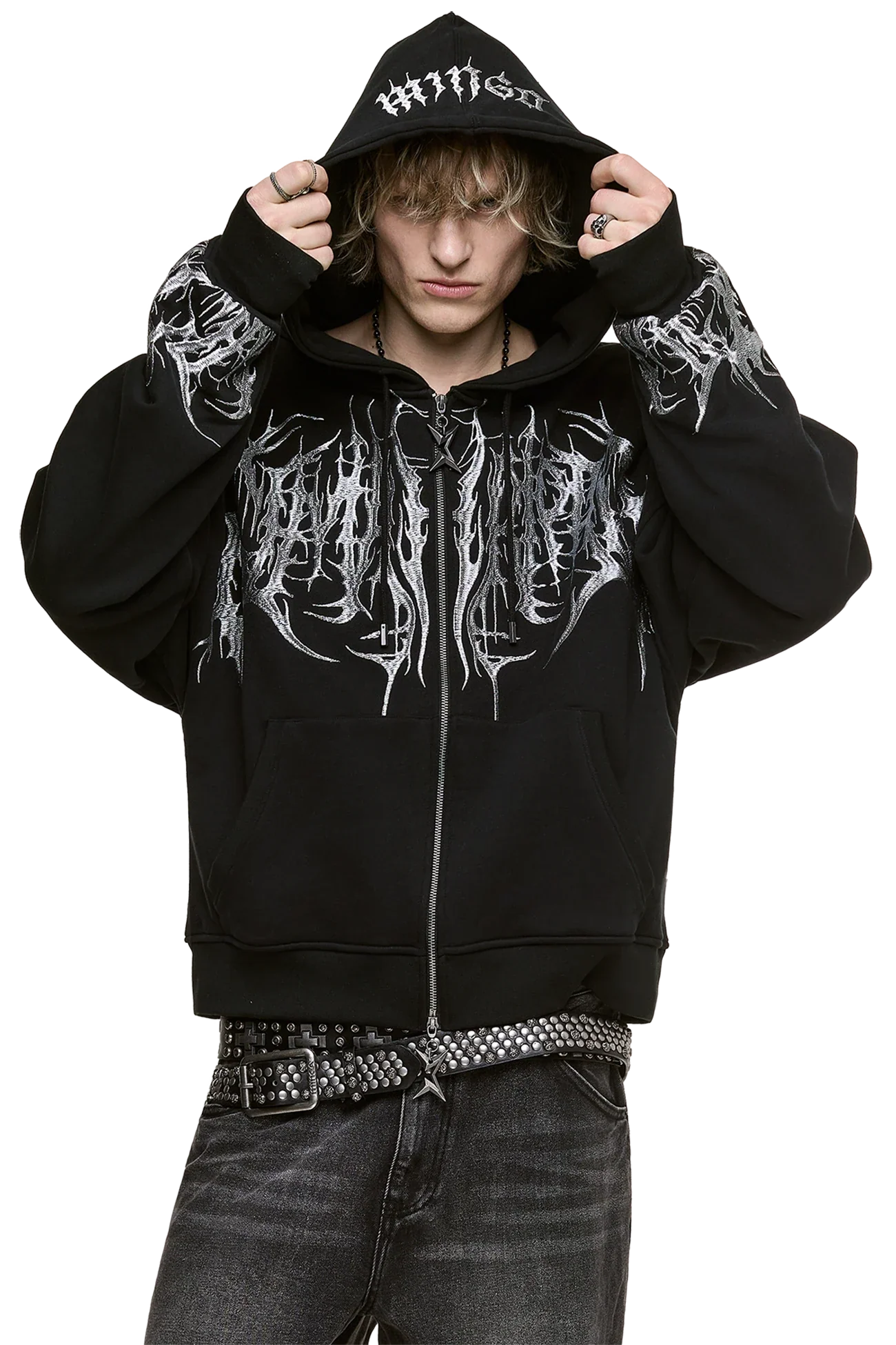 Venom Zip Up Hoodie - Image 5
