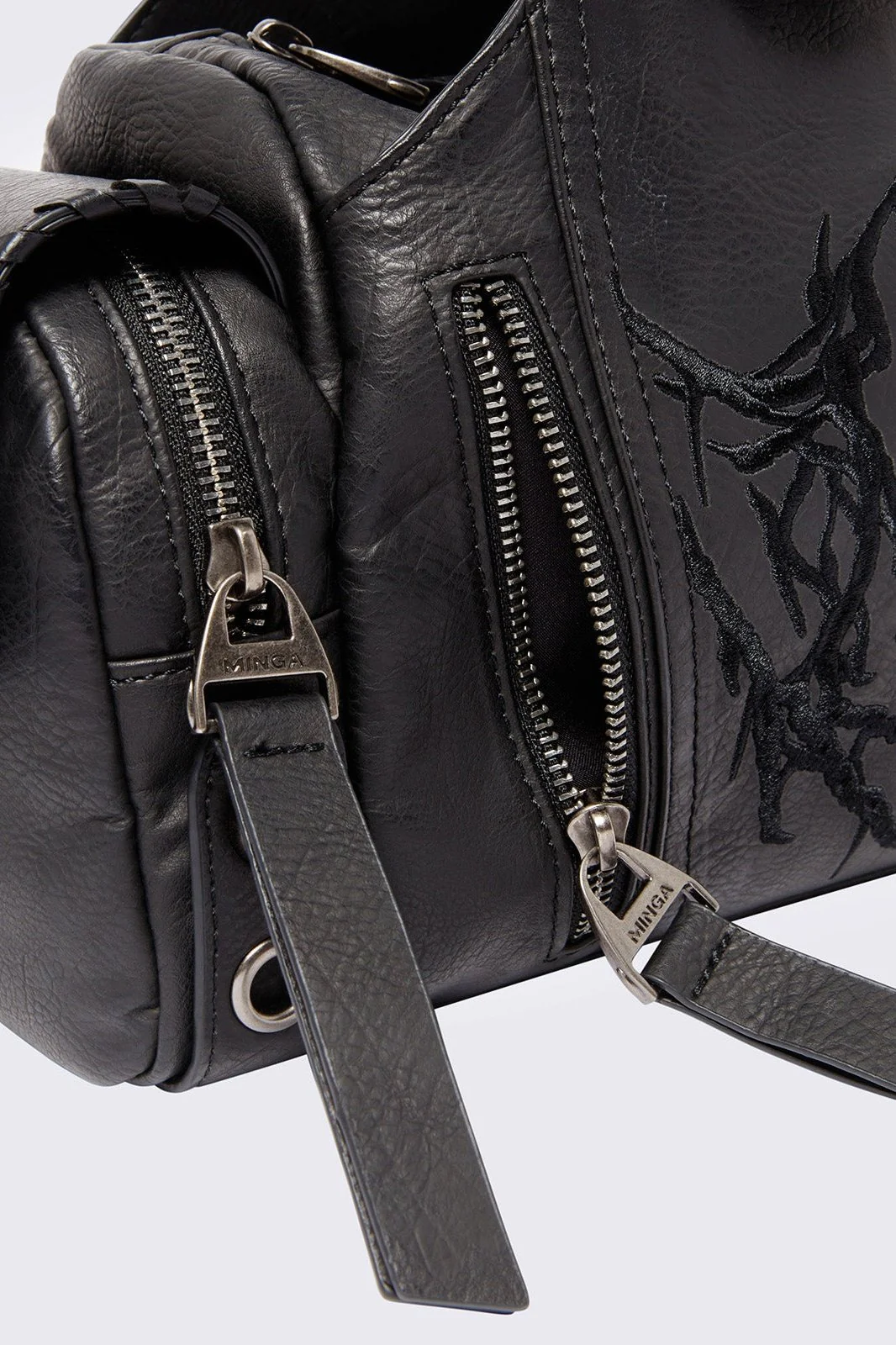 Xyra Faux Leather Shoulder Bag - Image 3