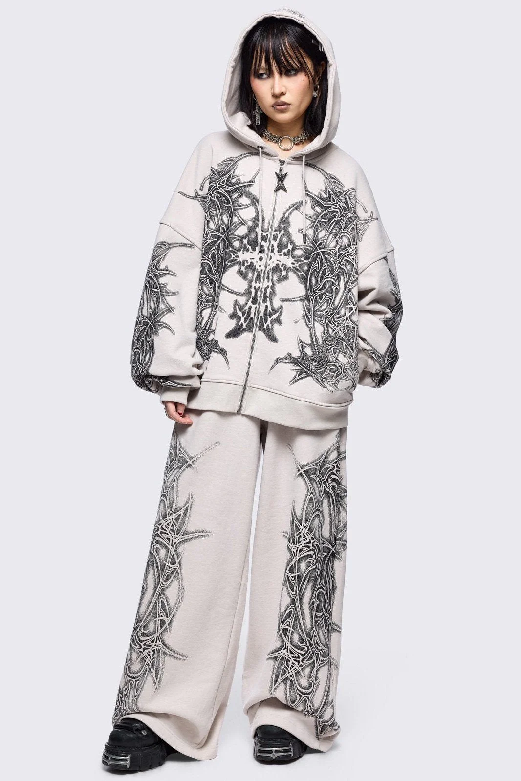 Zyre Zip Up Hoodie - Image 2